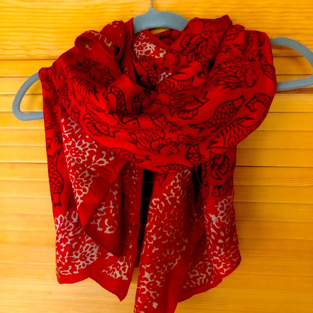 Silk scarf/sarong